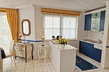 Küche / Küchenzeile Ferienwohnung Anemone - Urlaub mit Hund am Rande des Nationalparks