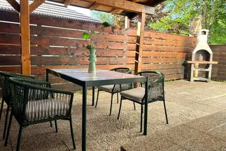 Terrasse mit Grill Bergidyll 5 by Alpenidyll Apartments