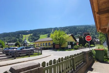 Aussicht auf die Schipiste Planaiblick by Alpenidyll Apartments