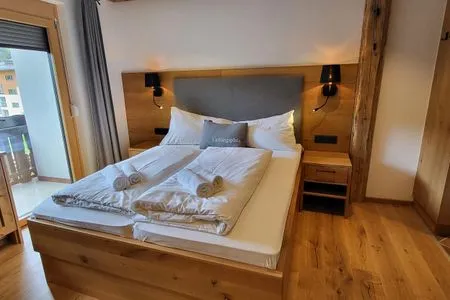 Doppelbett Bergidyll 8 by Alpenidyll Apartments