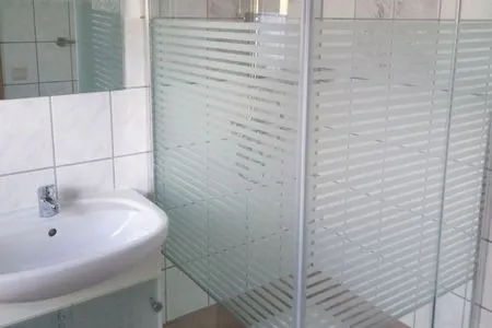 Badezimmer Ferienwohnung in Boddennähe