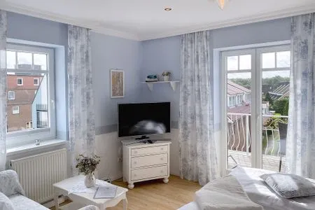 Wohnzimmer Villa Hansa App. C3 - Meerzeit für zwei Personen