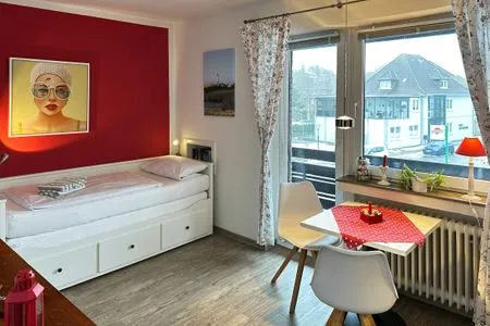 Wohnzimmer Haus Diana Ferienwohnung „Wattenmeer"