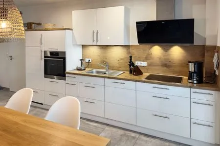 Küche / Küchenzeile Haus *Weiße Düne* Ferienwohnung Weiße Düne 4