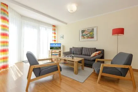 Wohnzimmer Ferienwohnung Lust auf Urlaub
