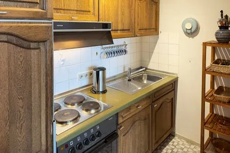 Küche / Küchenzeile Haus Leitfeuer Ferienwohnung „Blick 19"
