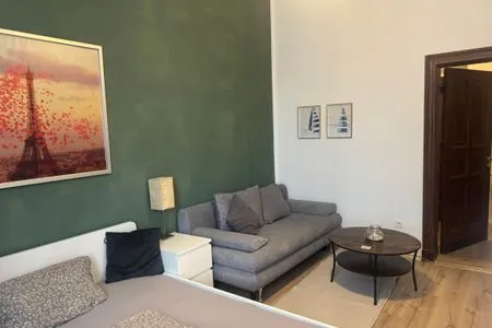 Schlafzimmer Gemütliches Appartement "Gudrun" in Halle inklusive Parkplatz