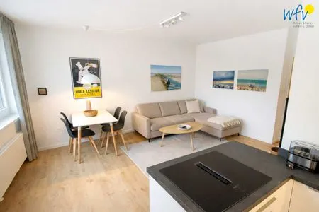 Wohnzimmer Haus Anton-Günther-Straße 16 Ferienwohnung Strandglück