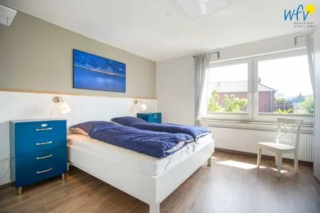 Schlafzimmer Haus Franz-Habich-Straße 9 Ferienwohnung Peiter Blik