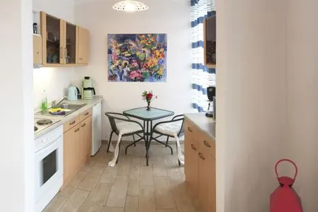Küche / Küchenzeile Ferienwohnung Richi - zentrale und ruhige in der Hafenstadt Sassnitz