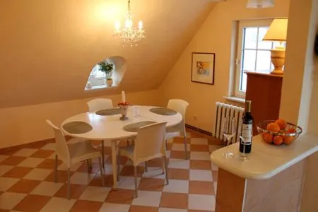 Küche / Küchenzeile Ferienwohnung Rundumblick - zentral in der Hafenstadt Sassnitz