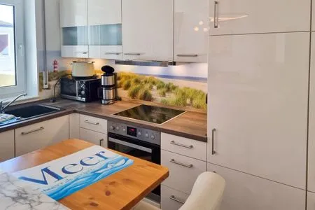 Küche / Küchenzeile Ferienwohnung Sonnenblick - zentral in der Hafenstadt Sassnitz