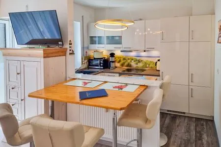 Küche / Küchenzeile Ferienwohnung Sonnenblick - zentral in der Hafenstadt Sassnitz