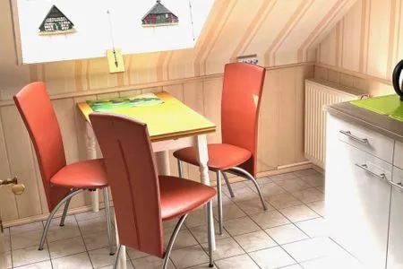Küche / Küchenzeile Ferienwohnung Stockrose - ganz nah am Nationalpark Jasmund