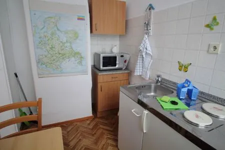 Küche / Küchenzeile Ferienwohnung Thurk - zentral in der Hafenstadt Sassnitz