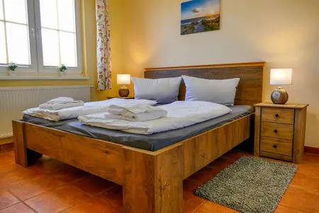 Schlafzimmer Ferienwohnung Kariba - ruhige Lage und Hundefreundlich