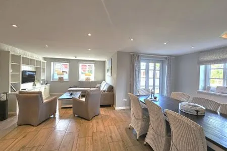 Wohnzimmer Golfoase 1 - Doppelhaushälfte für 6 Personen