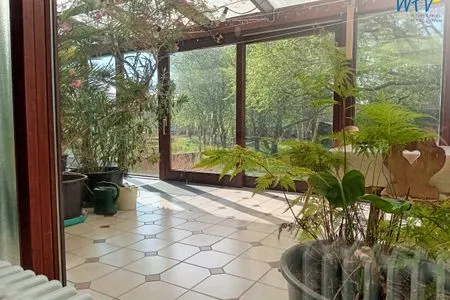 Wintergarten Haus Kiebitzdelle-Leegde 16 Ferienhaus Müller