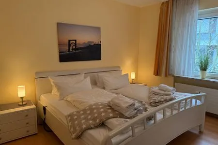 Wohnzimmer Strandresidenz Rosengarten, Hohenzollernstr. 30, App. 110