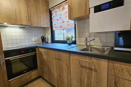 Küche / Küchenzeile Feriendorf Hochbergle Haus 142 - Lechseeblick