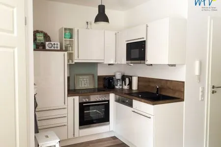 Küche / Küchenzeile Ferienhaus Melkerpad 28 Ferienwohnung Langeoogzeit