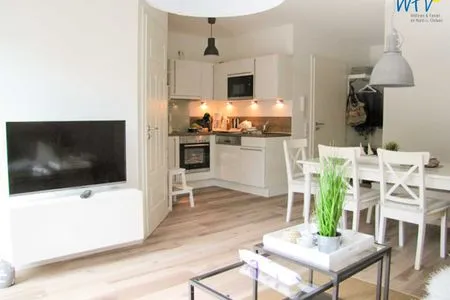 Wohnzimmer Ferienhaus Melkerpad 28 Ferienwohnung Langeoogzeit