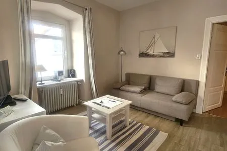 Wohnzimmer Promenadenblick - Wohnung 2