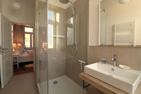 Badezimmer Villa Johanna App. 2 - maritimes Wohnen in bester Lage mit Südbalkon & Garten