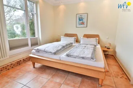 Schlafzimmer Haus am Meer Ferienwohnung Sascha