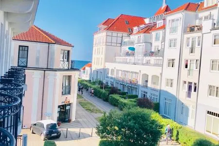 Balkon Haus am Park Ferienwohnung 24