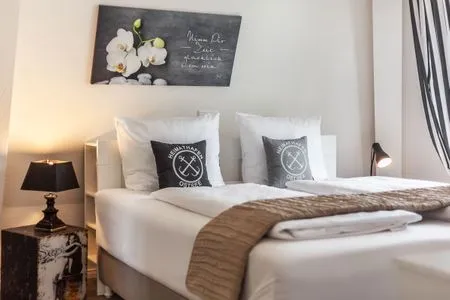 Schlafzimmer Ferienwohnung Valencia am Rosenhof