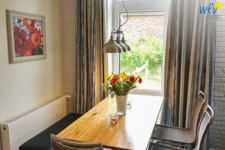 Essbereich Haus Dünenblick Ferienwohnung 1