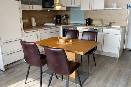 Küche / Küchenzeile Uns Huus Ferienwohnung 8