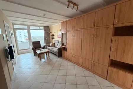 Wohnzimmer Panorama Whg 80, 5. OG