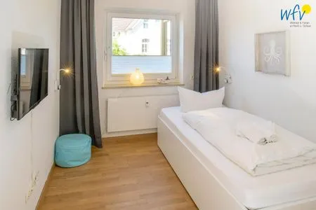 Schlafzimmer Haus Willrath-Dreesen-Straße 7 Ferienwohnung Wellenrauschen