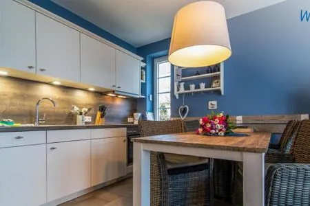 Küche / Küchenzeile Haus Friesengut Ferienwohnung Austernfischer