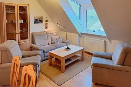 Wohnzimmer Haus Südwind Whg. 25 Leichte Brise