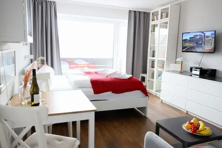 Schlafzimmer Kjeirstr. 34, Whg. 12, Haus Atlanta