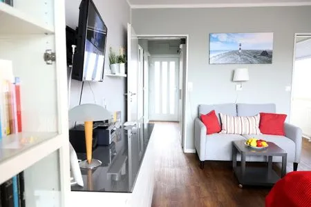 Wohnzimmer Kjeirstr. 34, Whg. 12, Haus Atlanta