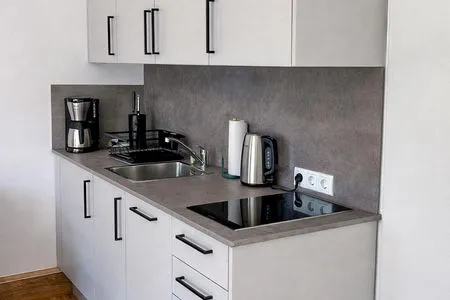 Küche / Küchenzeile Haus Rinelde Ferienwohnung "Deck 1"