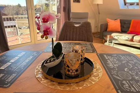 Essbereich  Ferienwohnung Seepferdchen