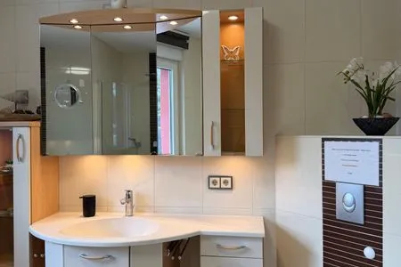 Badezimmer Haus an der See