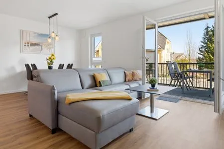 Wohnzimmer Bernsteinquartier, Whg. 01.03