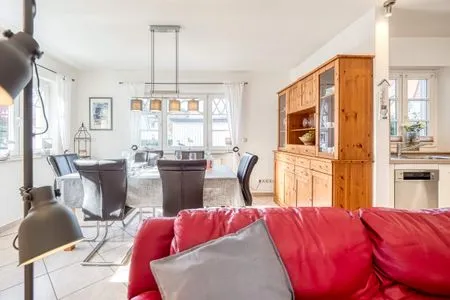 Wohnbereich mit Blick zur Essecke  Haus Leni