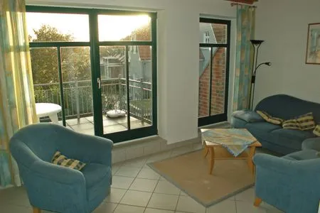 Wohnzimmer Landhaus Heine Aake-Huus Whg. 02