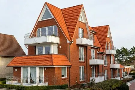 Hauptansicht Haus Düne 5 Wohnung 2