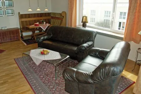 Wohnzimmer Villa Alexandra Whg. 14