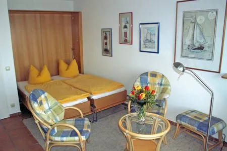 Schlafbereich Dünenschlösschen Whg. 01
