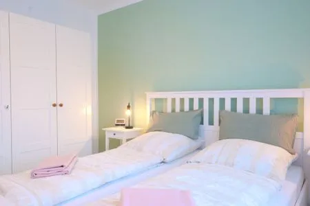 1.Schlafzimmer Ferienwohnung Ebbe