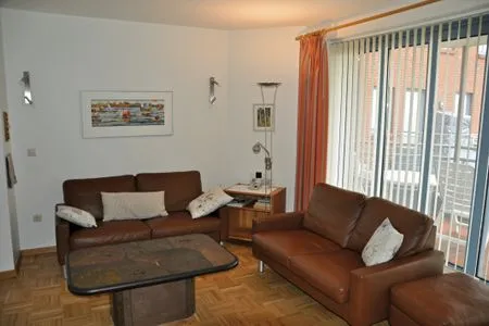 Wohnzimmer Dünenblick Whg. 08